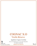 Cognac X.O — étiquette de base