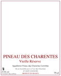 Pineau des Charentes — étiquette de base