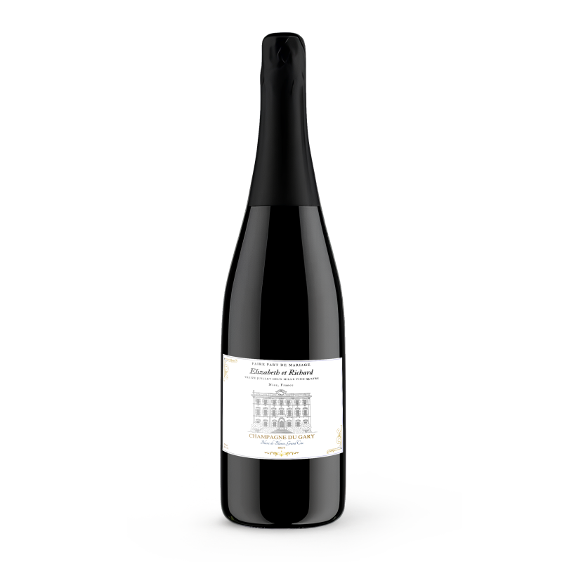 Bouteille de Champagne Du Gary