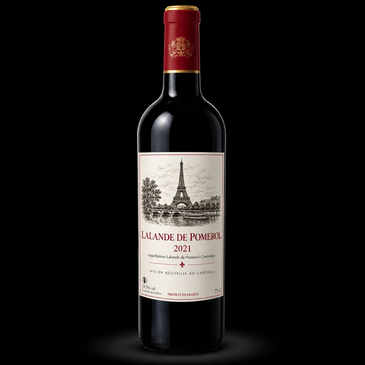 Bouteille personnalisée — Lalande de Pomerol Rouge 2021