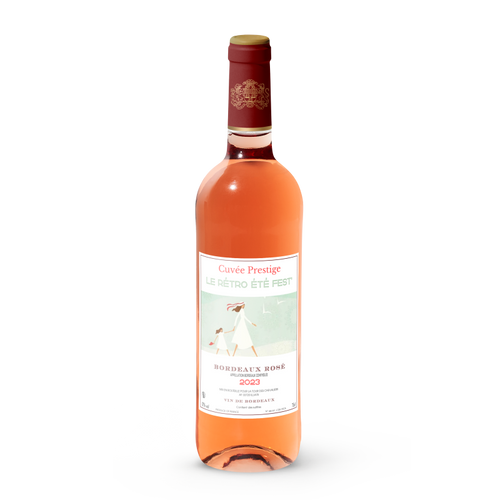 Bouteille de Bordeaux Rosé 2024