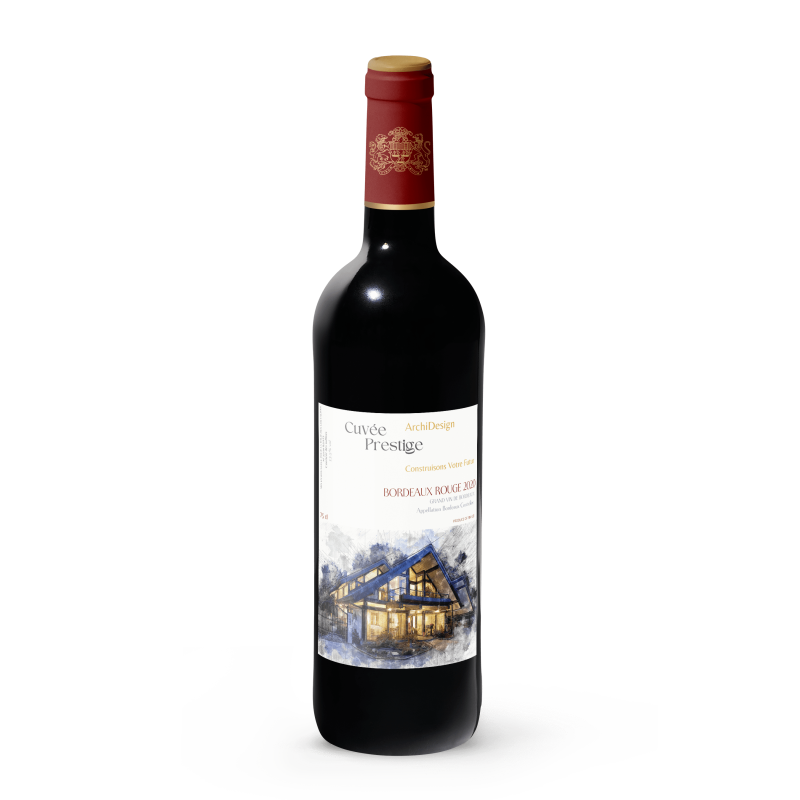 Bouteille de Bordeaux Rouge 2022