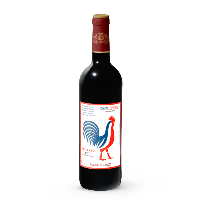 Bouteille de Fronsac Rouge 2020